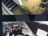 VRT and CETA offices, as the water rose. Security camera stills. (Credit: Scott Carden)